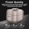 MIDEA 5L Schnellkochtopf: Schnelles IH-Kochen & Doppelliner